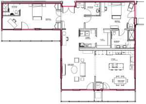 The Landings Independent Living, Batavia, IL, 2 Bedroom Floor Plan